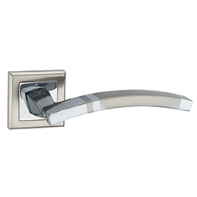 Ручка АНКОНА КВ. SN/PC ХРОМ AL (LOCKIT)